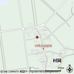 新潟県阿賀野市村岡671周辺の地図
