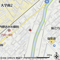 新潟県新潟市西区内野町799周辺の地図