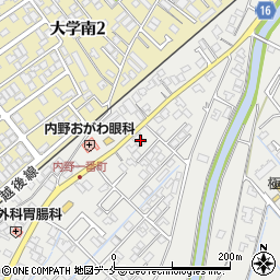 新潟県新潟市西区内野町810周辺の地図