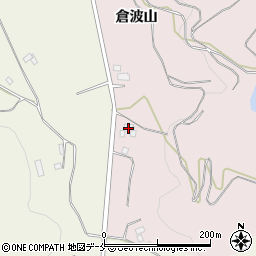 福島県伊達市梁川町舟生たら朴周辺の地図