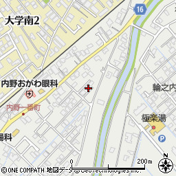 新潟県新潟市西区内野町798周辺の地図