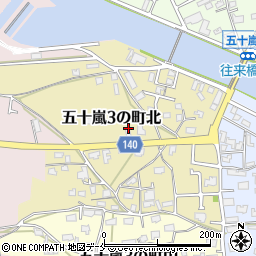 新潟県新潟市西区五十嵐３の町北周辺の地図