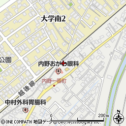 新潟県新潟市西区内野町53周辺の地図