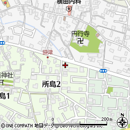 川島動物病院周辺の地図