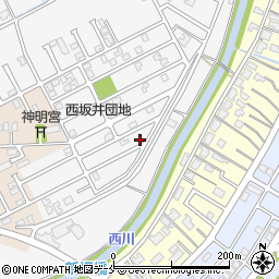 新潟県新潟市西区坂井609-5周辺の地図