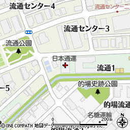 日本通運新潟物流センター倉庫周辺の地図