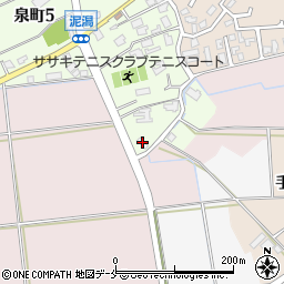 湯田ダンススタジオ周辺の地図