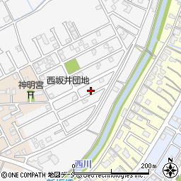 新潟県新潟市西区坂井609-10周辺の地図
