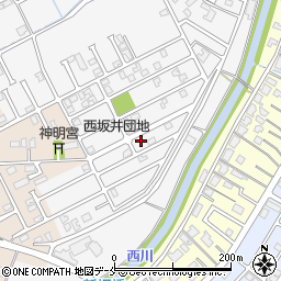 新潟県新潟市西区坂井609-11周辺の地図