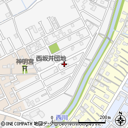 新潟県新潟市西区坂井609-6周辺の地図