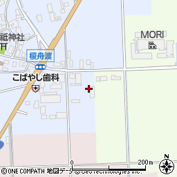 新潟県阿賀野市榎船渡周辺の地図