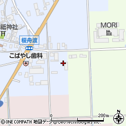 新潟県阿賀野市榎船渡周辺の地図