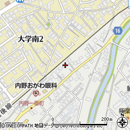 新潟県新潟市西区内野町40周辺の地図