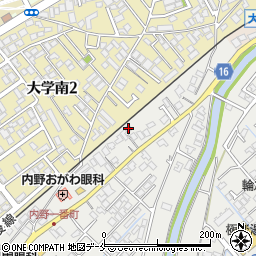 新潟県新潟市西区内野町39周辺の地図