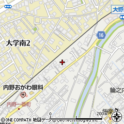 新潟県新潟市西区内野町33周辺の地図