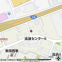 佐渡汽船運輸新潟支店周辺の地図