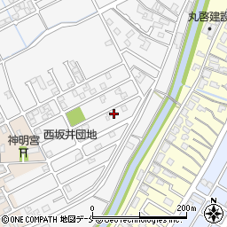 新潟県新潟市西区坂井639-7周辺の地図