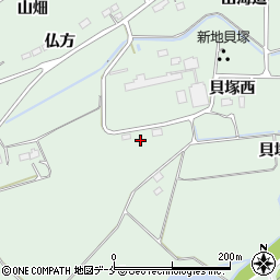 福島県相馬郡新地町小川貝塚西周辺の地図