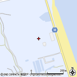 福島県新地町（相馬郡）大戸浜（北迫塩入）周辺の地図