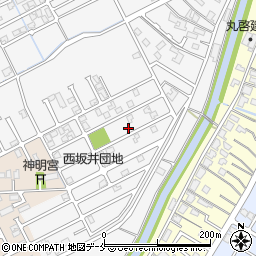 新潟県新潟市西区坂井639-4周辺の地図