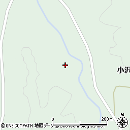 福島県伊達市梁川町山舟生山窪周辺の地図