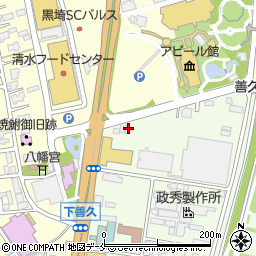 新潟県新潟市西区善久798-1周辺の地図