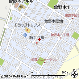 新潟県新潟市江南区曽野木周辺の地図