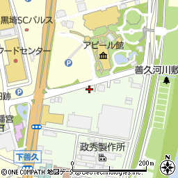 新潟県新潟市西区善久807周辺の地図