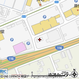 福宝新潟西店周辺の地図