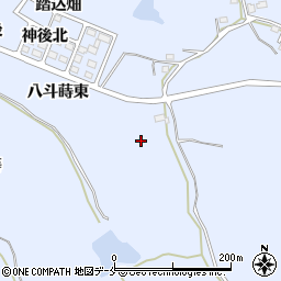 福島県新地町（相馬郡）大戸浜（八斗蒔）周辺の地図