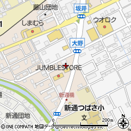 スマホ修理王　西新潟店周辺の地図