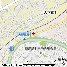 増井商事株式会社　内野給油所周辺の地図