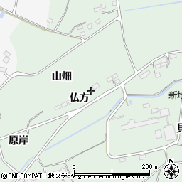 福島県相馬郡新地町小川仏方周辺の地図