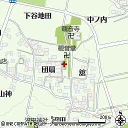 徳江北部集会所周辺の地図