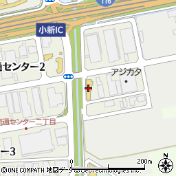 ネッツトヨタ新潟　小新インター店周辺の地図