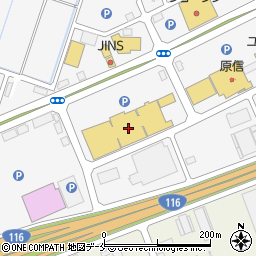 コメリパワー　新潟西店資材館周辺の地図