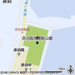 佐渡市赤泊総合文化会館周辺の地図