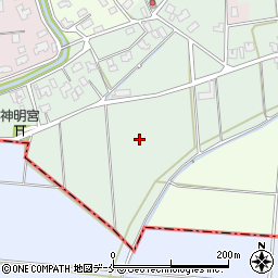 新潟県新潟市北区岡新田周辺の地図