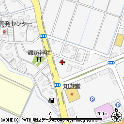 ローソン新潟亀貝店周辺の地図