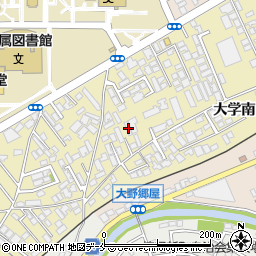 新潟県新潟市西区大学南1丁目359周辺の地図