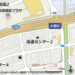 ＪＦＥ商事綱管管材新潟支店周辺の地図