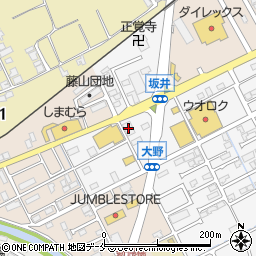 ドコモショップ新潟坂井店周辺の地図