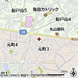セブンイレブン新潟元町店周辺の地図