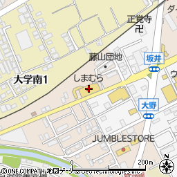 ファッションセンターしまむら内野店周辺の地図