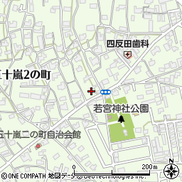 古俣木材店周辺の地図