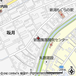 新潟県新潟市西区坂井周辺の地図