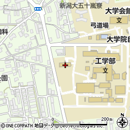 新潟大学周辺の地図