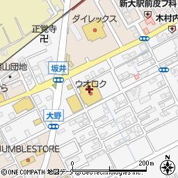 クイックボーイ　大学前店周辺の地図