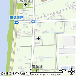 新潟県新潟市江南区祖父興野144-4周辺の地図