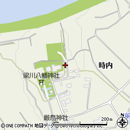 福島県伊達市梁川町八幡堂庭31周辺の地図